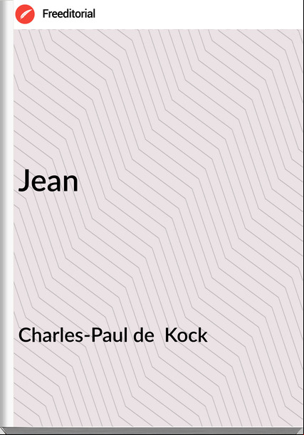 Charles-Paul de Kock Jean